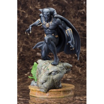 Marvel Comics Fine Art Statue 1/6 Black Panther 31 cm